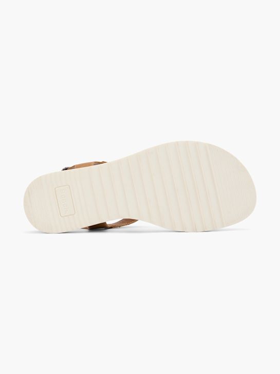 panchina toe sandalo infradito cognac deichmann