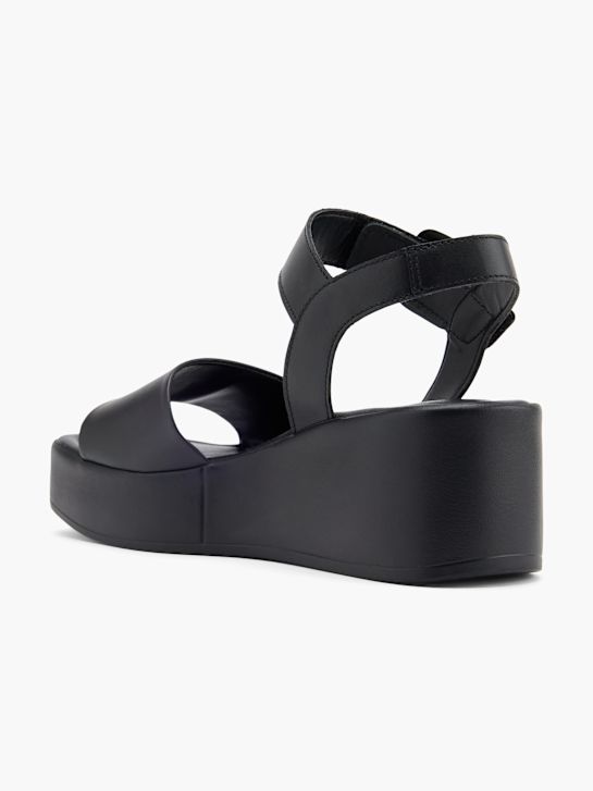 la 5th avenue con tacco sandalo nero deichmann
