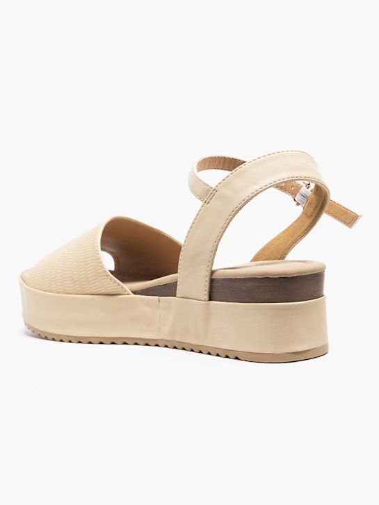 wrangler con tacco sandalo beige deichmann