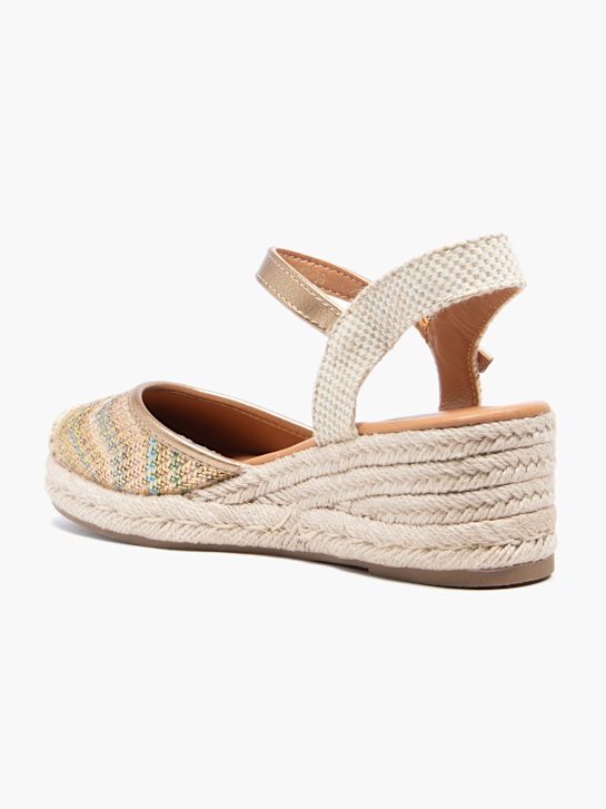 graceland con tacco sandalo multicolore deichmann