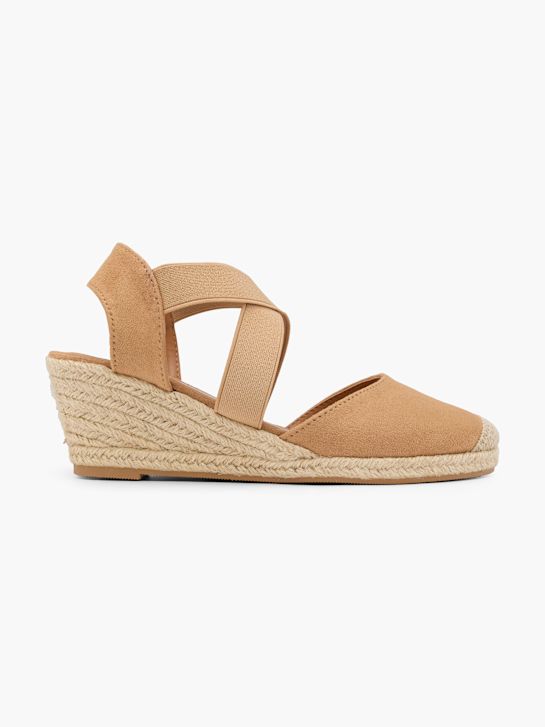 graceland con tacco sandalo beige deichmann