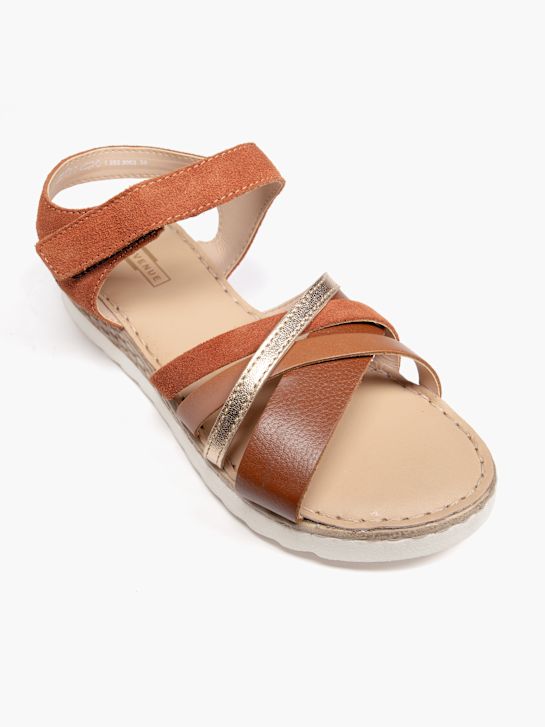 la 5th avenue con tacco sandalo marrone deichmann