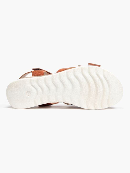 la 5th avenue con tacco sandalo marrone deichmann