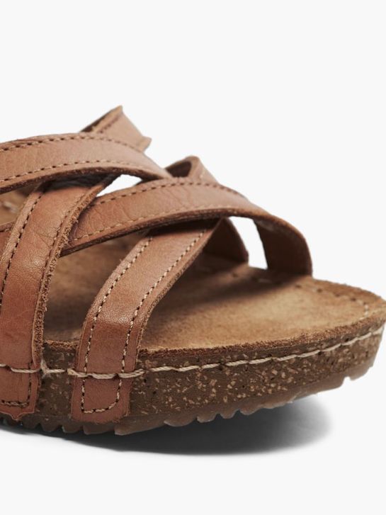 la 5th avenue con tacco sandalo marrone deichmann