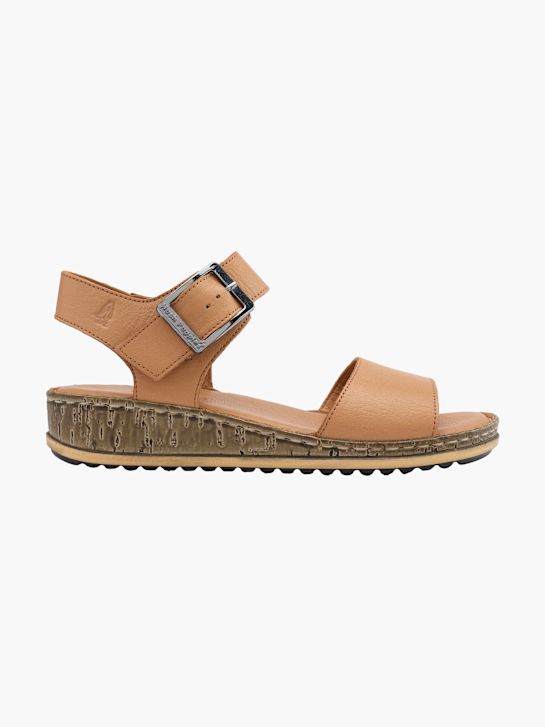 hush puppies con tacco sandalo marrone deichmann