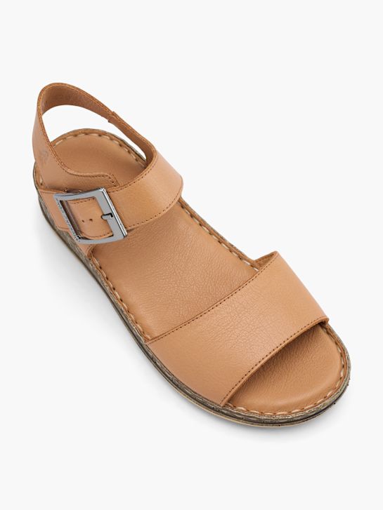 hush puppies con tacco sandalo marrone deichmann