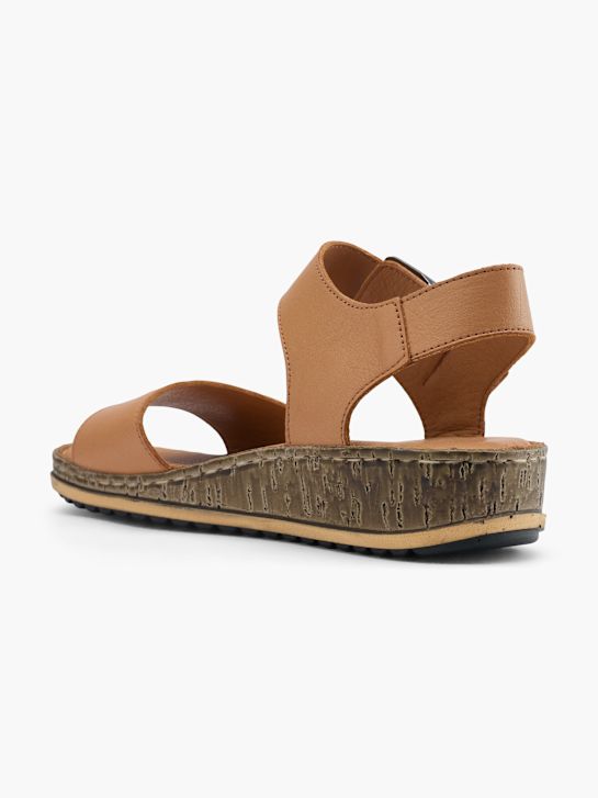 hush puppies con tacco sandalo marrone deichmann
