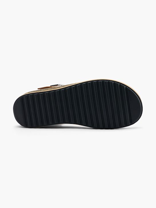 hush puppies con tacco sandalo marrone deichmann