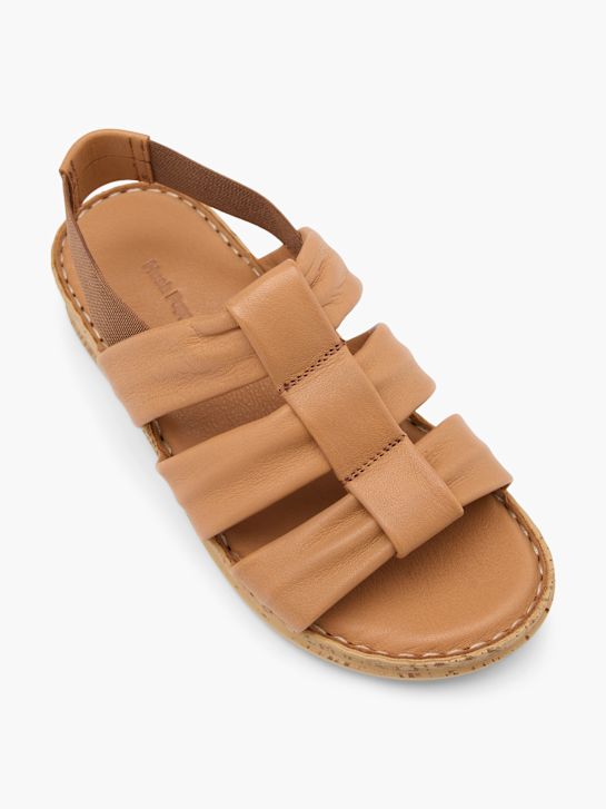 hush puppies con tacco sandalo beige deichmann