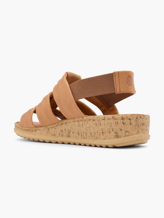 hush puppies con tacco sandalo beige deichmann