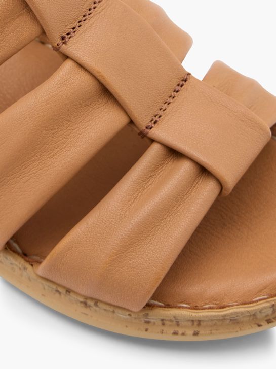 hush puppies con tacco sandalo beige deichmann