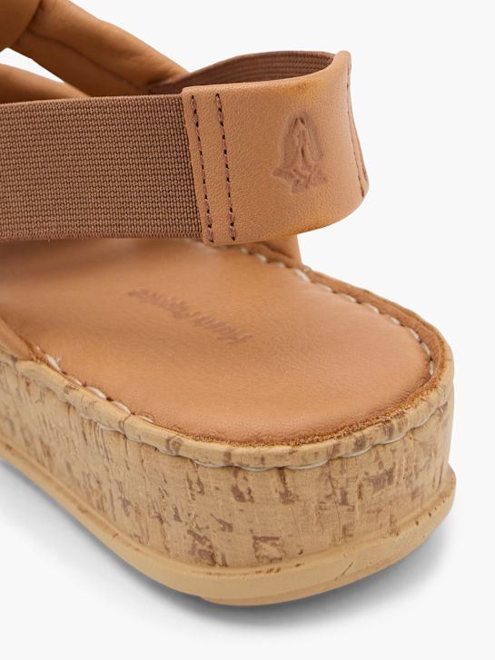 hush puppies con tacco sandalo beige deichmann
