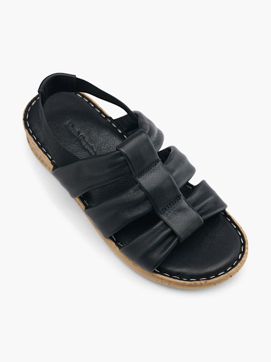 hush puppies con tacco sandalo nero deichmann