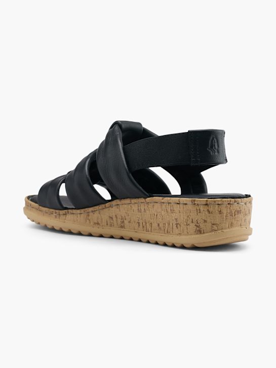 hush puppies con tacco sandalo nero deichmann