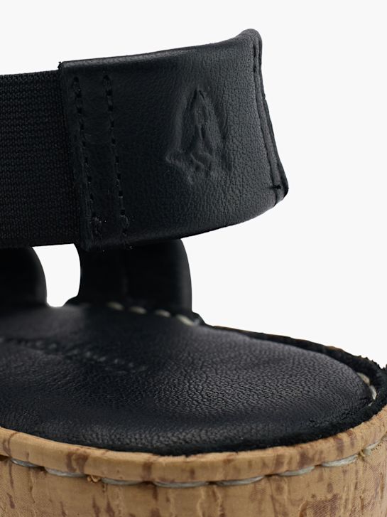 hush puppies con tacco sandalo nero deichmann