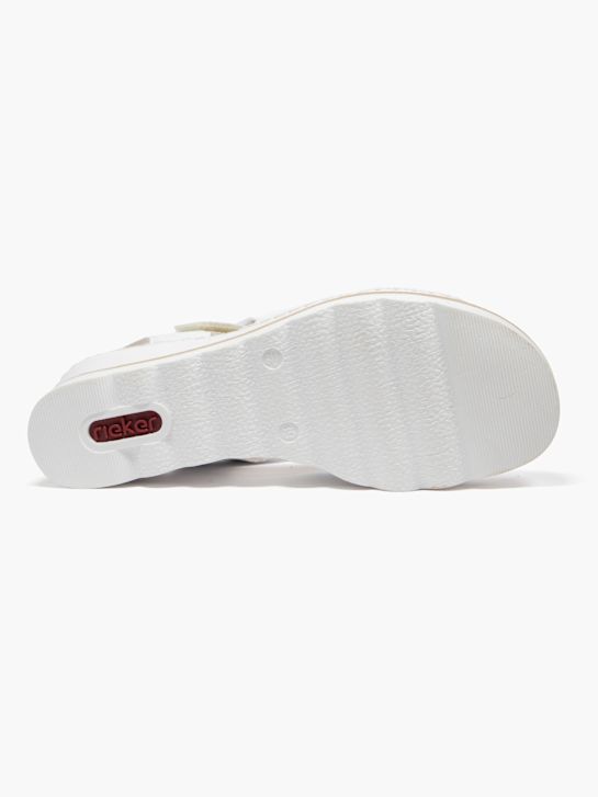 rieker con tacco sandalo bianco deichmann