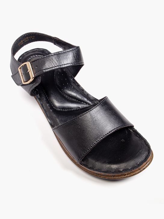 easy street con tacco sandalo nero deichmann