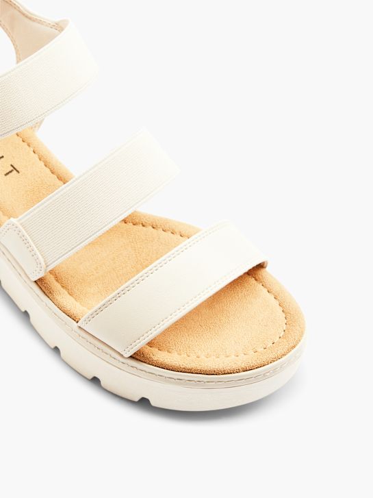 esprit con tacco sandalo beige deichmann