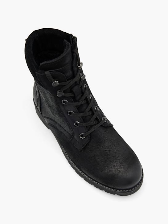 landrover lace-up boot black deichmann