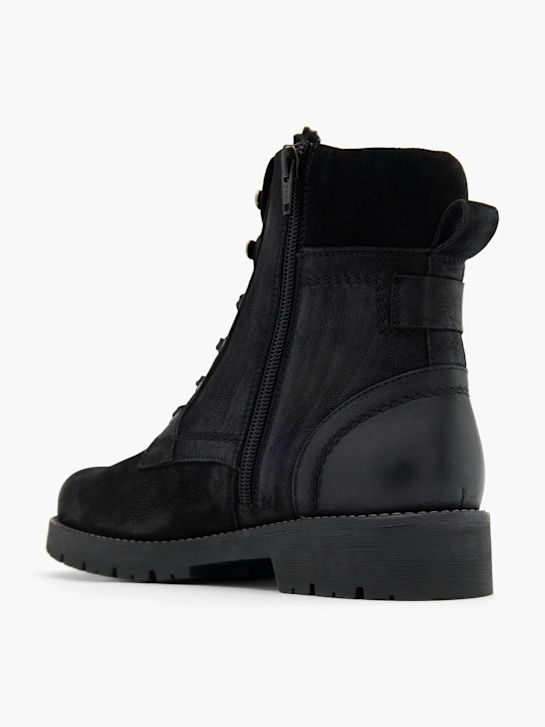 landrover lace-up boot black deichmann