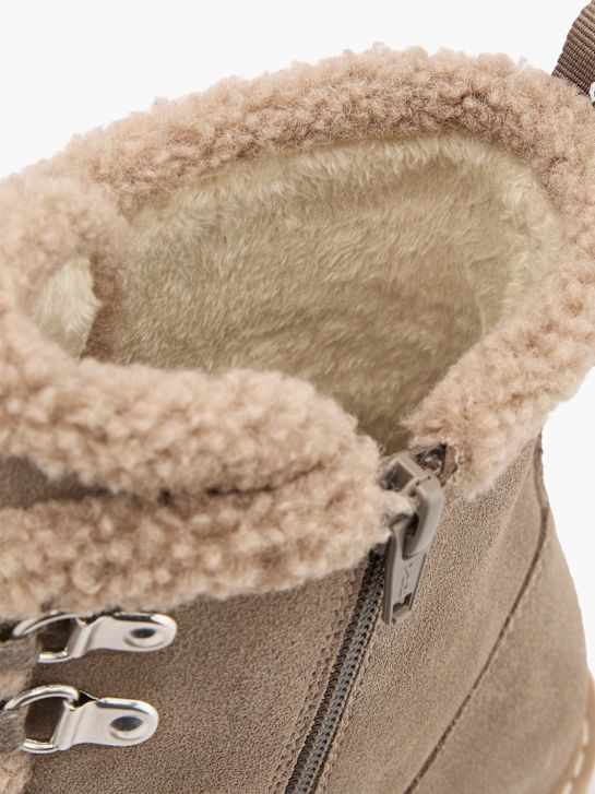hush puppies lace-up boot taupe deichmann