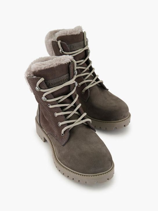 landrover lace-up boot grigio deichmann