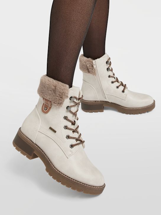 landrover lace-up boot grigio chiaro deichmann