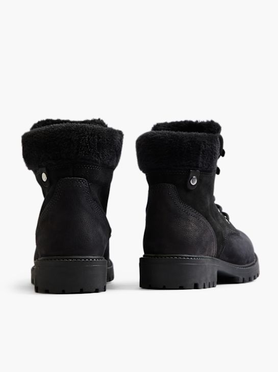 landrover lace-up boot black deichmann