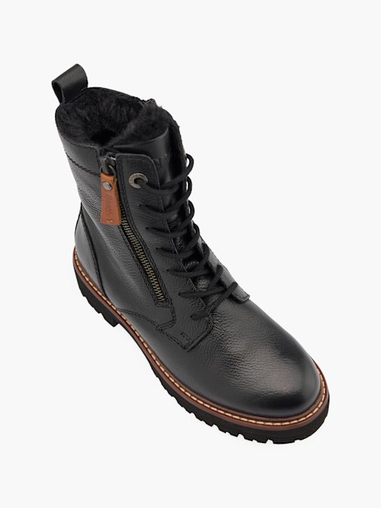panchina lace-up boot black deichmann