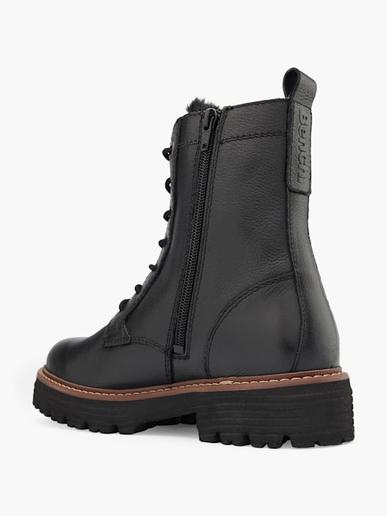 panchina lace-up boot black deichmann