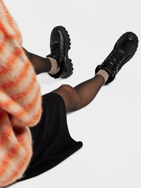 buffalo lace-up boot black deichmann