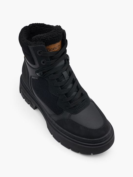 panchina lace-up boot black deichmann