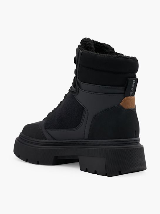 panchina lace-up boot black deichmann