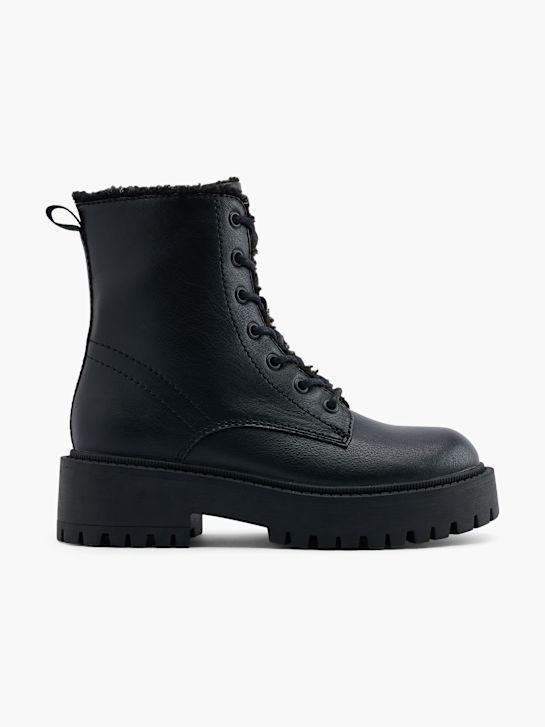 passerella lace-up boot black deichmann