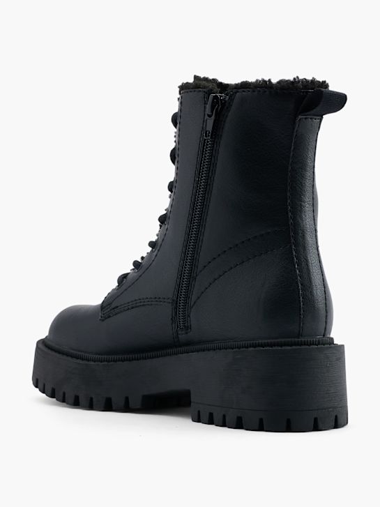 passerella lace-up boot black deichmann