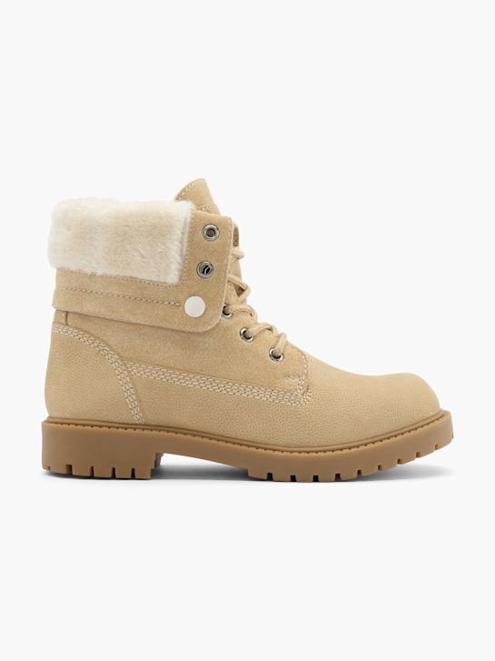 landrover lace-up boot beige deichmann