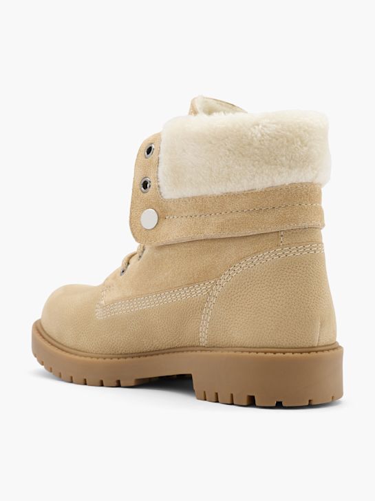 landrover lace-up boot beige deichmann