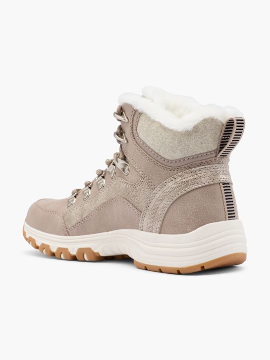 panchina lace-up boot taupe deichmann