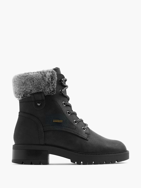 landrover lace-up boot black deichmann