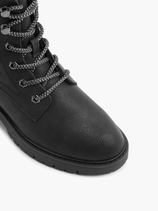 landrover lace-up boot black deichmann