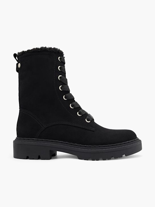 landrover lace-up boot black deichmann