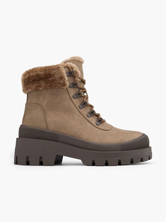 passerella lace-up boot taupe deichmann