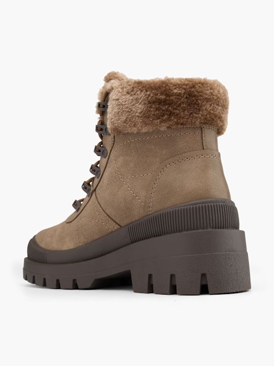 passerella lace-up boot taupe deichmann
