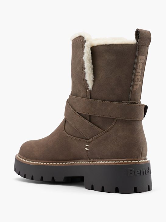 panchina stivale invernale marrone deichmann