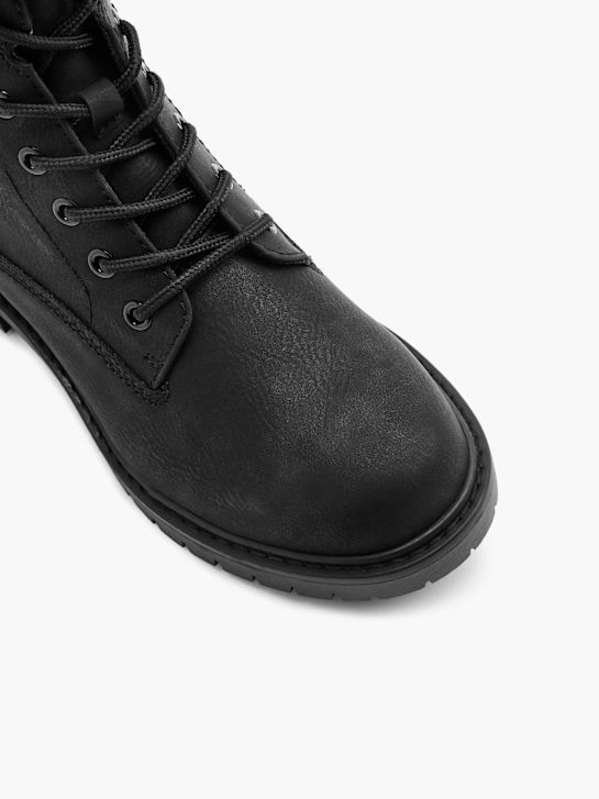 landrover lace-up boot black deichmann