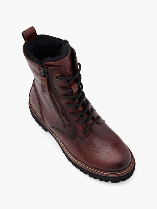 panchina lace-up boot bordeaux deichmann