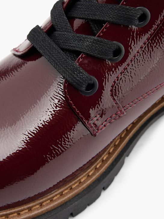 graceland lace-up boot bordeaux deichmann