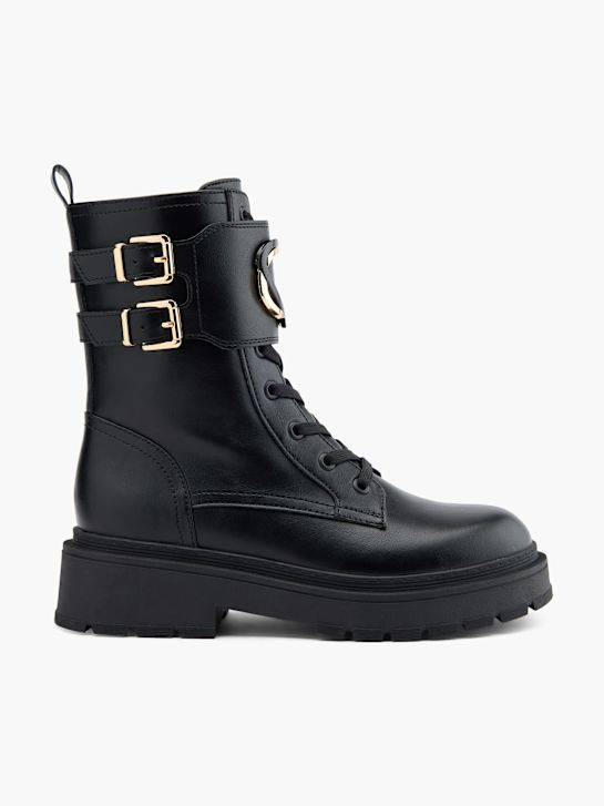 passerella lace-up boot black deichmann