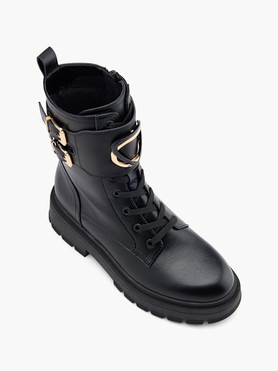 passerella lace-up boot black deichmann