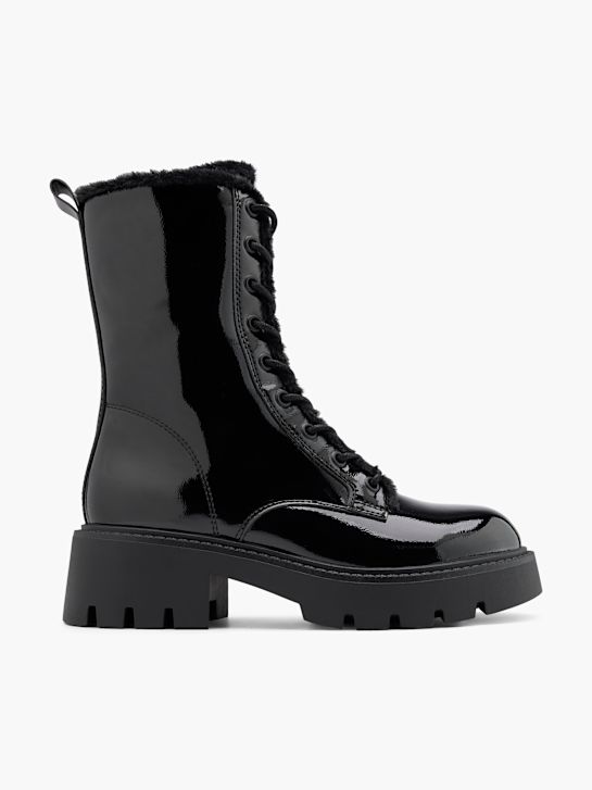 passerella lace-up boot black deichmann